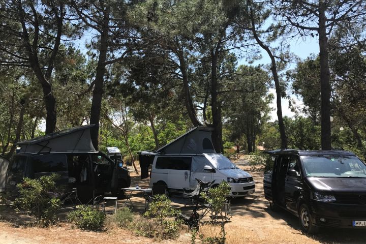 3 SpaceCamper unterwegs im Norden von Korsika 